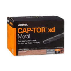 Starborn Industries CAP-TOR Xd Screws For Metal Framing - Deck Pack