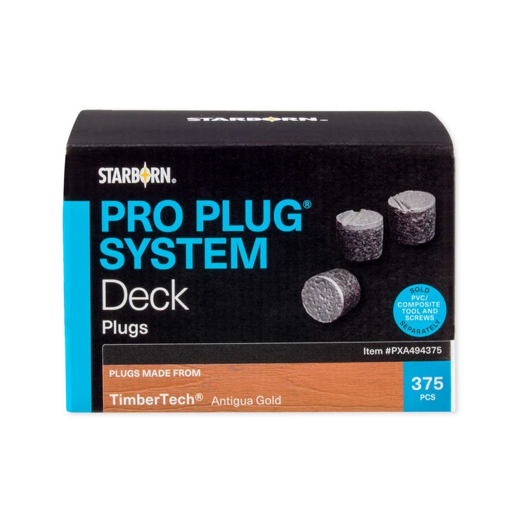 Starborn Industries Pro Plugs For TimberTech Decking - 375 Count 3 Starborn Industries Pro Plugs For TimberTech Decking - 375 Count