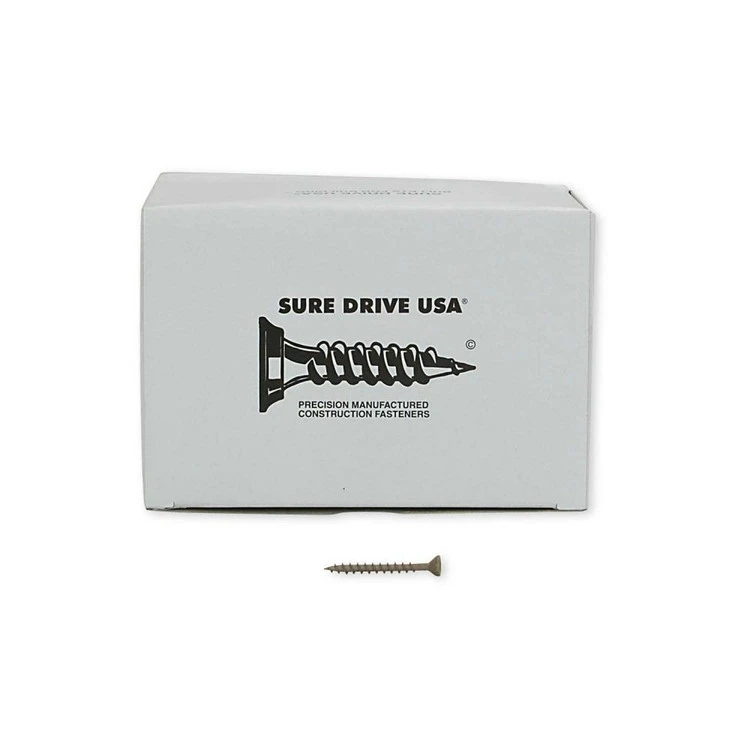 Sure Drive USA Copperguard #8 Deck Screws - 5lb Box 3 Sure Drive USA Copperguard #8 Deck Screws - 5lb Box