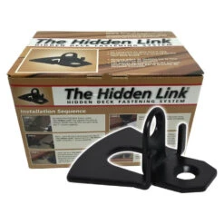 Sure Drive USA Hidden Link Deck Fasteners - 1/8" Coated Steel