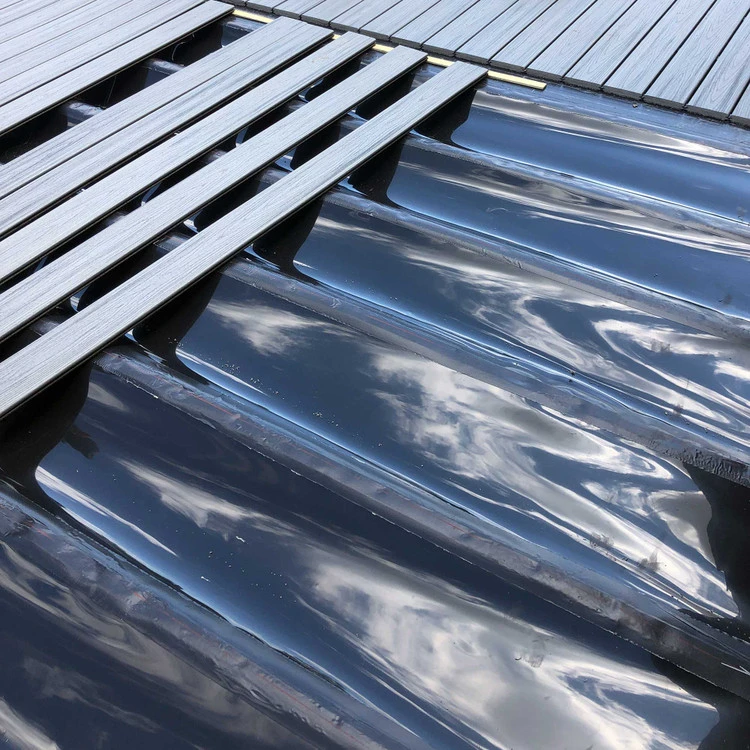 Trex RainEscape Trough - 16 Ft - Black 5 Trex RainEscape Trough - 16 Ft - Black - Image 3