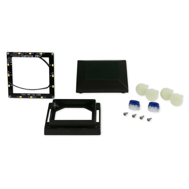 TimberTech Impression Rail Express LED Down Light Post Cap - 3" X 3" 5 TimberTech Impression Rail Express LED Down Light Post Cap - 3" X 3" - Image 3