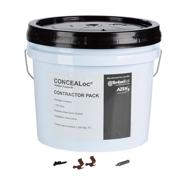 TimberTech CONCEALoc Hidden Fasteners - 1,000 Square Feet 3 TimberTech CONCEALoc Hidden Fasteners - 1,000 Square Feet