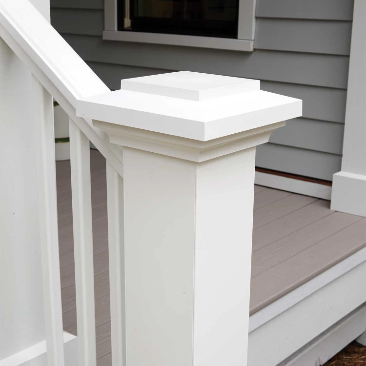 TimberTech 6" Island Post Cap - White 5 TimberTech 6" Island Post Cap - White - Image 3