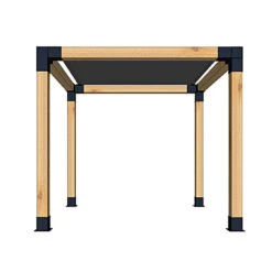 Wild Hog LINX Wood Pergola Kit - 8x8 With 6" STIX, Hardware, Sunshade 7 Wild Hog LINX Wood Pergola Kit - 8x8 With 6" STIX, Hardware, Sunshade -ANTONY SHOP Sales WHGP886 main 50