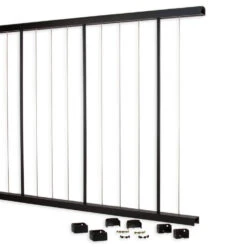 Westbury VertiCable Level Rail Section With Mounts - 7' X 36"